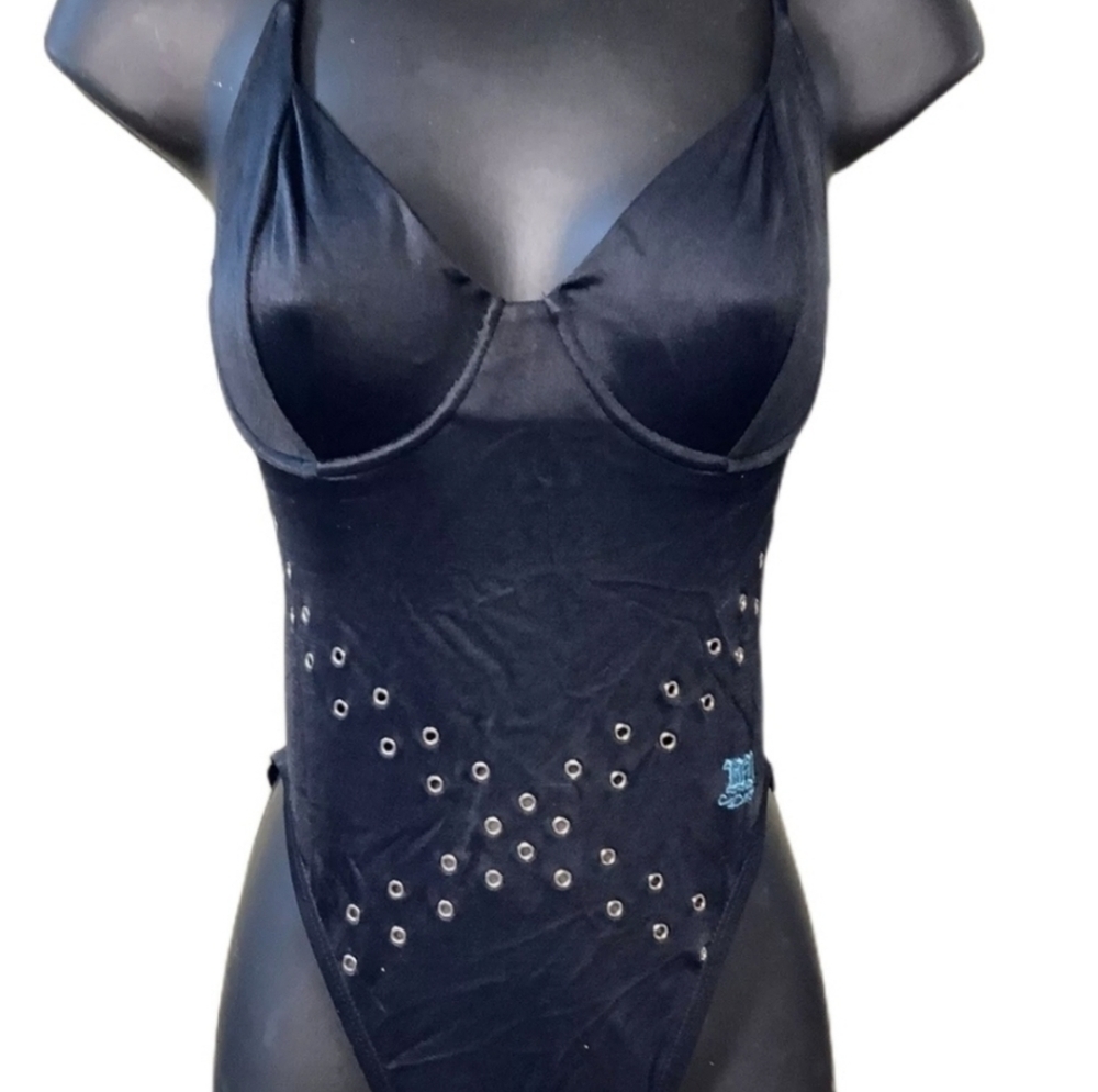 Harley-Davidson vintage Women's Black Swim… - Picture 3 of 5